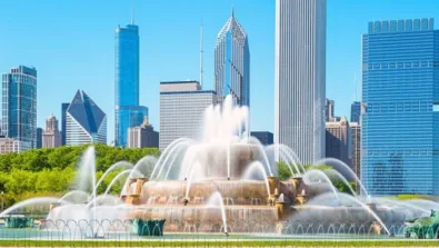 Nba basketball school buckingham fountain