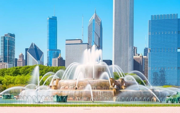 Nba basketball school buckingham fountain