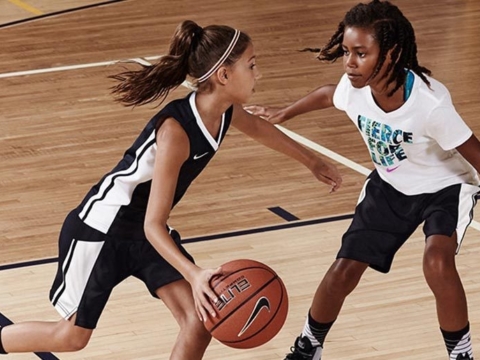 Girls Defending Offensive Player