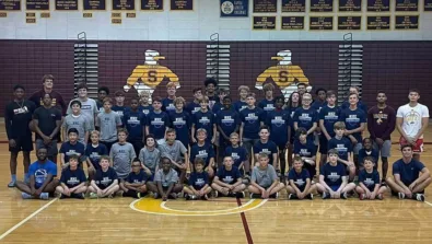 Salisbury university boys camp group photo