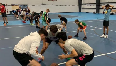 Thayer sports center nike basketball camp drills