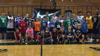 Saint Anselm Basketball Camp Team in Manchester, New Hampshire