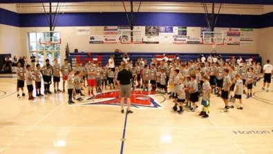 William Jessup boys nike basketball camp group