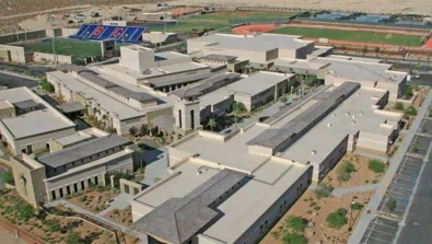 Bishop Gorman Campus at the youth summer basketball camp