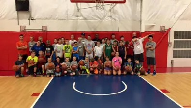 Danvers Indoor Sports Basketball Camp group photo