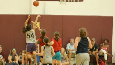 Suny Potsdam Basketball Camp Layup drills