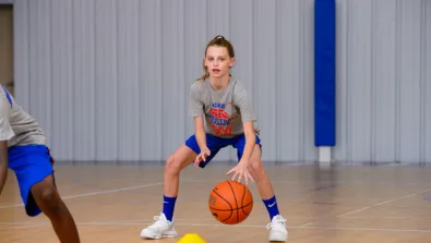 Girls Single Dribble