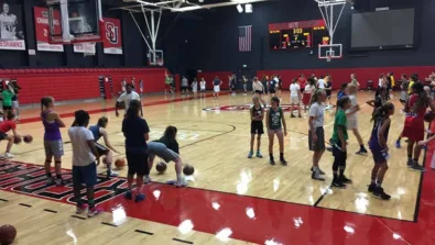 Seattle University Camp nike basketball camp drills and stations