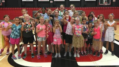 Seattle University Beach Day at nike basketball camp WA