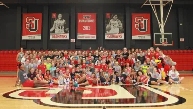 Seattle University Spirit Team day basketball camps for girls