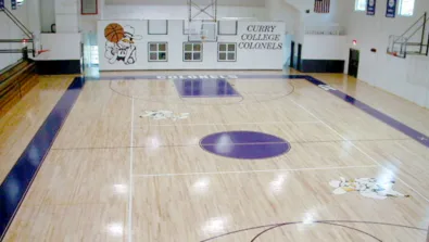 Curry College Miller basketball Gym in MA