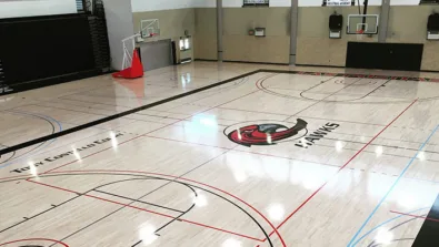 Las positas the nest basketball gym at the nike basketball day camp