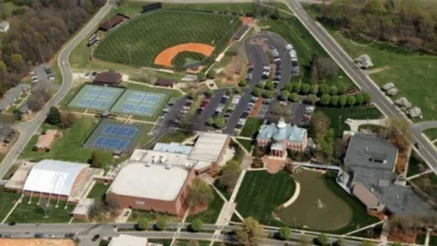 Wingate university campus  basketball camp in North Carolina