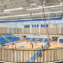 Worcester state gym at the youth basketball camp