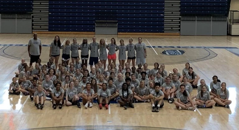 Berry college girls group camp photo