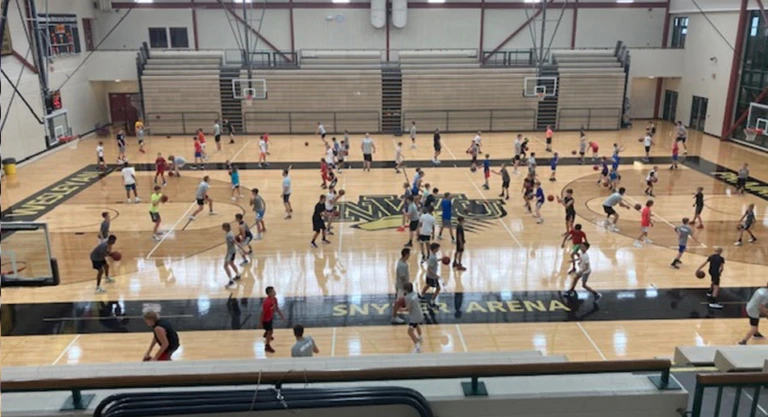 Nebraska wesleyan university camper drills