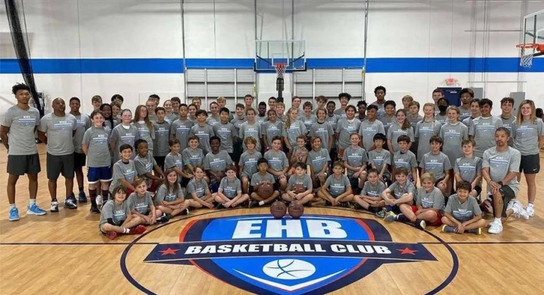 Ebh alpharetta nike basketball camp group photo