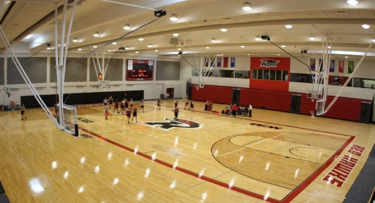 Ripon college practice gym