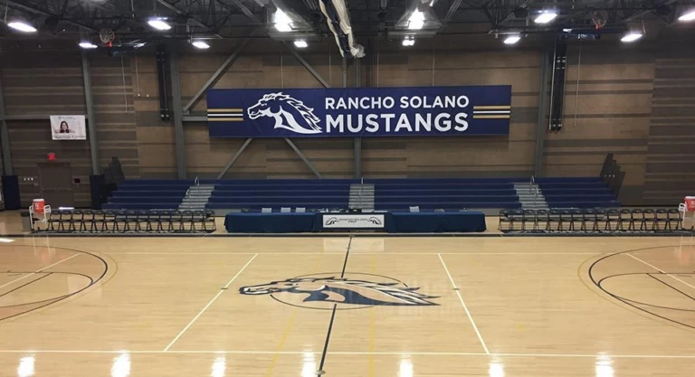 Rancho solano facility a the nike youth basketball camp in Arizona