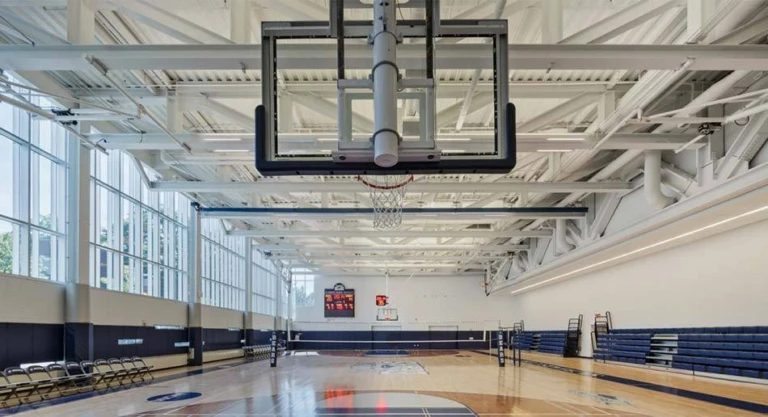 St. Joseph's College brooklyn basketball gym in new york site of the youth basketball camp