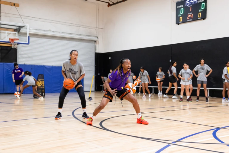 JR Sparks Nike Camp 24 Coach San action