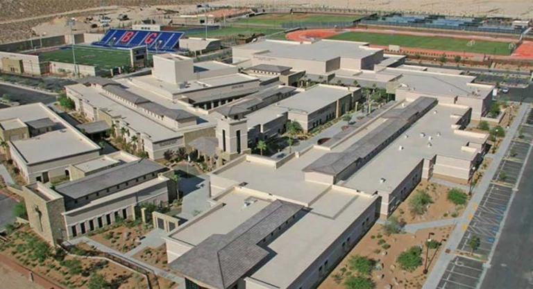 Bishop Gorman Campus at the youth summer basketball camp