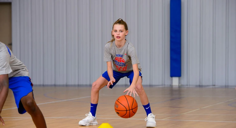 Girls Single Dribble