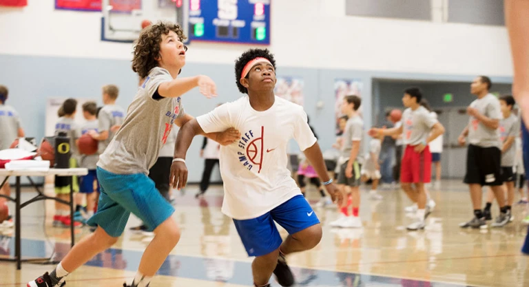 Nike Basketball Camp at St. Ignatius Prep School in San Francisco