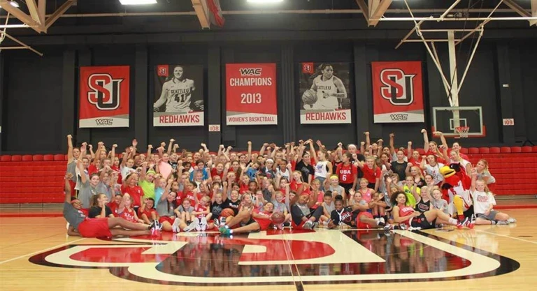 Seattle University Spirit Shooting nike sports camps in washington