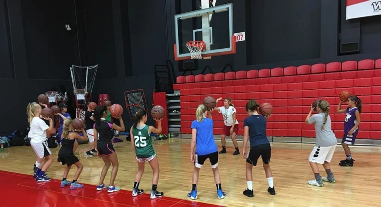 Seattle University Basketball Shooting Stations in Washington