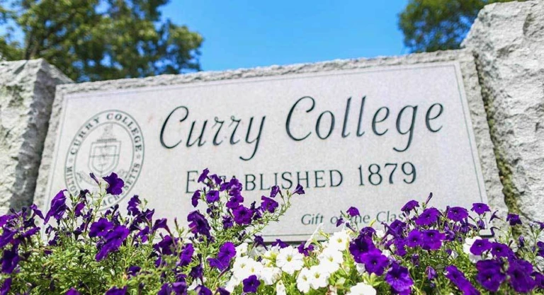 Curry College Welcome Sign nike basketball camps milton