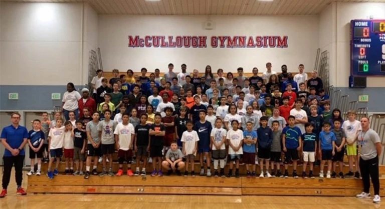 St Ignatius Group Photo nike basketball camps in san francisco, ca