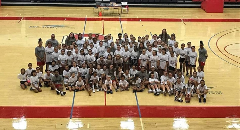 Stony Brook Group Photo stony brook basketball camps