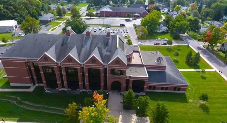 Huntington university basketball camp in Indiana