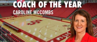 Caroline mccombs coach of year summer basketball camp at Stony Brook University