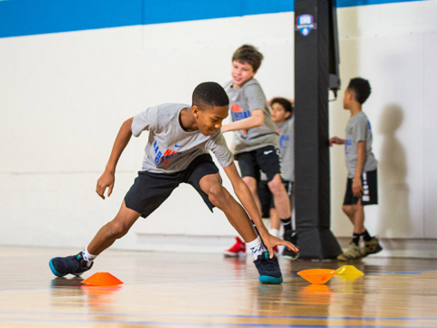 3 Drills For Lateral Speed at a basketball camp in California