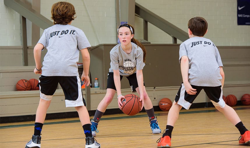 How to take a charge nike basketball camps