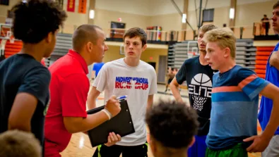 Snow Valley Basketball Camp Iowa Timeout