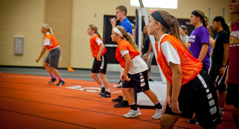 Snow Valley Basketball Camp Iowa Conditioning Drill basketball conditioning in iowa