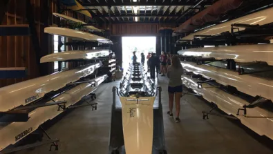 Cal Crew Boat Room