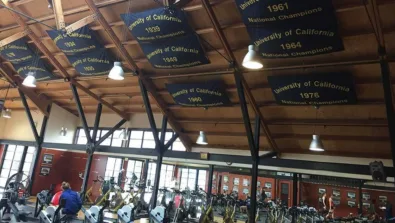 Cal Crew Boathouse Rowing Room