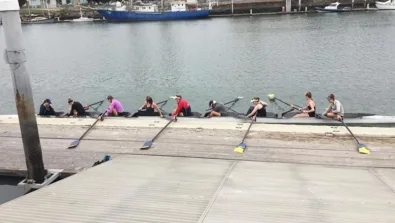 Cal Womens Crew Campers Launching