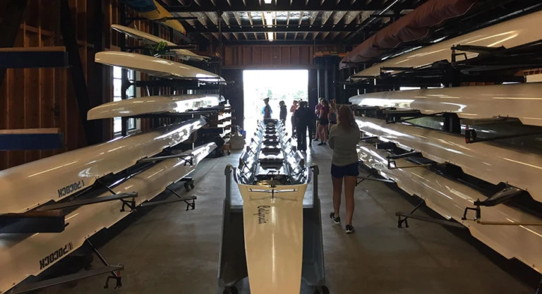 Cal Crew Boat Room