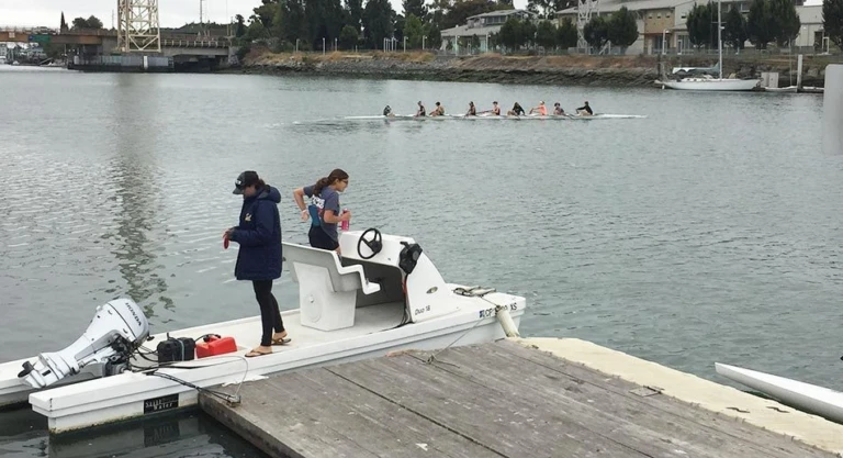 Cal Crew Vanessa On Boat