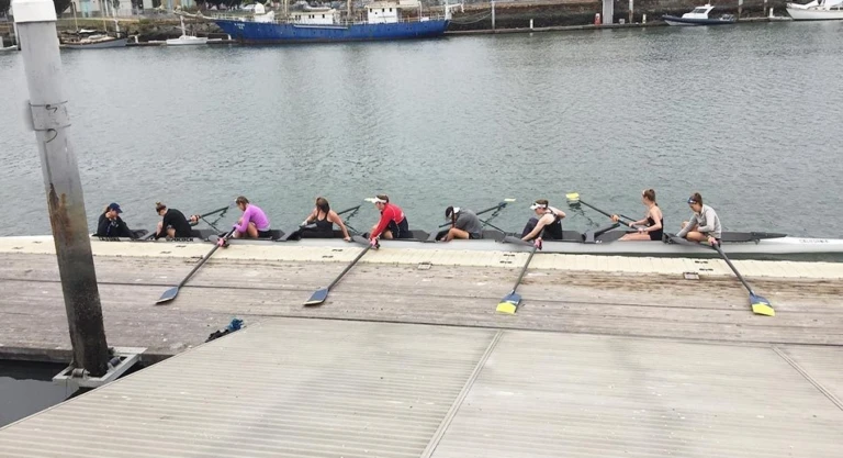 Cal Womens Crew Campers Launching