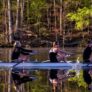 Duke rowing outdoor flat water