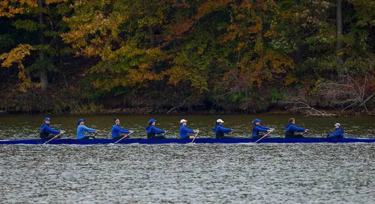 Duke Rowing On Water