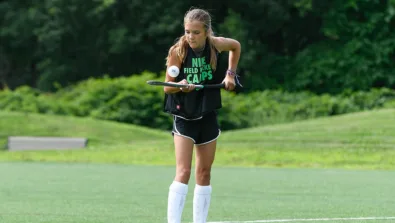 2019 field hockey gallery air dribbling