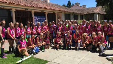 Cal Field Hockey Camp Group Photo