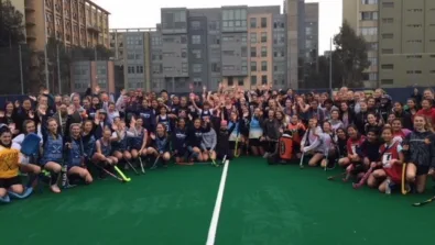 Cal Field Hockey 6V6 Cheer